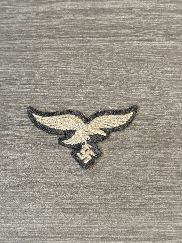 Original WWII German Luftwaffe Cap Eagle – Unissued – Cloth Insignia – Authentic