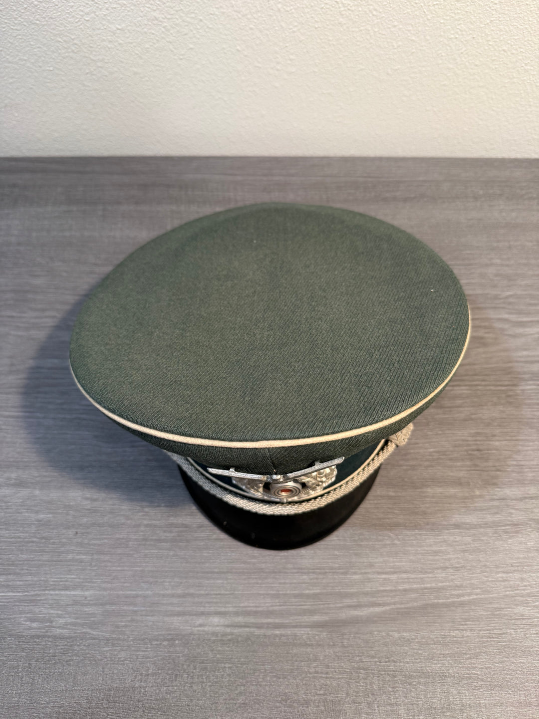 WWII German Heer Officer Visor Cap (Schirmmütze) – Untouched Original