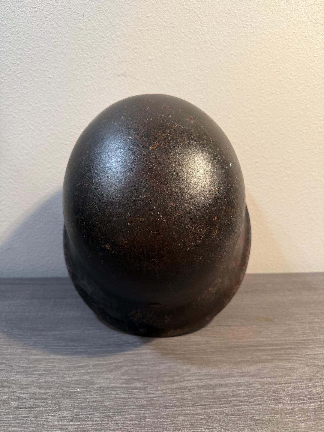 Original WWII German M42 Steel Helmet – ET63 – Relic Condition – Original Paint &amp; Decal