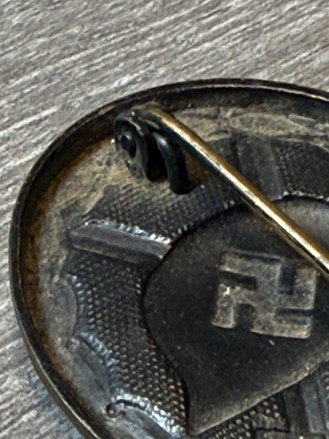 WWII German Black Wound Badge – Nice Detail, Attractive Patina, Original Hardware