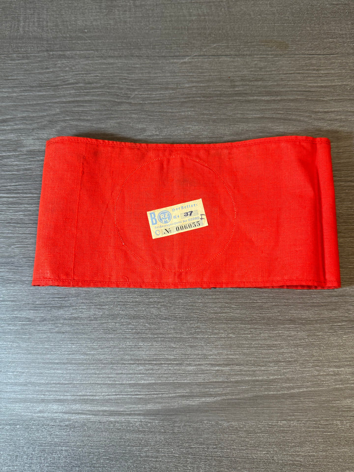 WWII German SA Armband w/ RZM Tag – Brown Embroidered SA Emblem