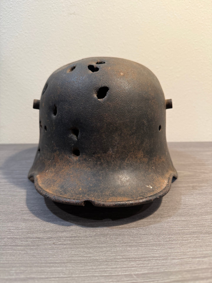Original WWI German M1916 Stahlhelm – SI66 – Battlefield Relic