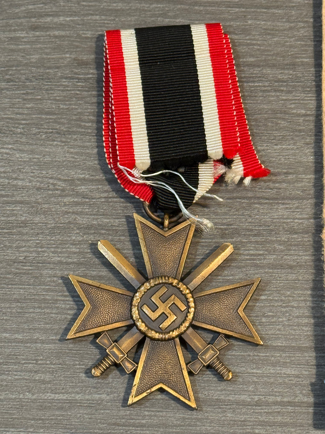 WWII German War Merit Cross 2nd Class w/ Swords (Kriegsverdienstkreuz 2. Klasse) – w/ Original Packet
