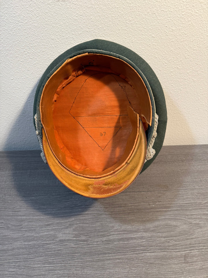 WWII German Heer Officer Visor Cap (Schirmmütze) – Untouched Original