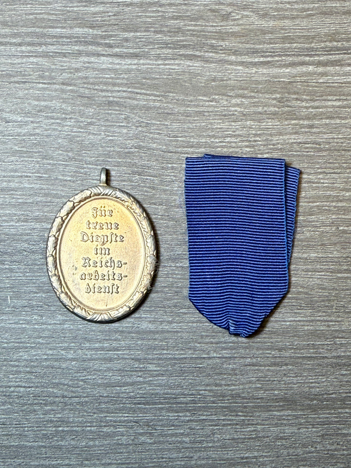 RAD 12-Year Long Service Medal (2nd Class) – Original Ribbon