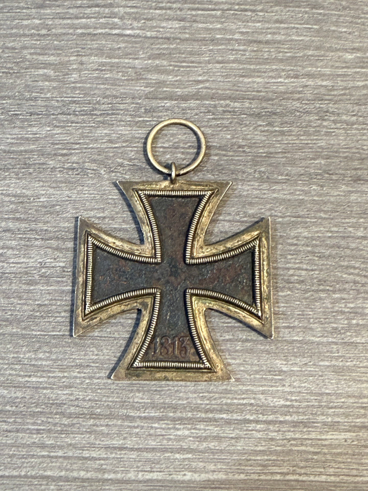 WWII German Iron Cross 2nd Class 1939 – Original EK2 Medal (No Ribbon)