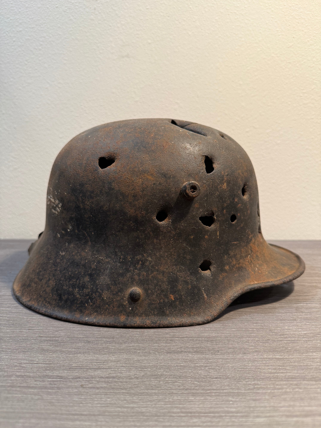 Original WWI German M1916 Stahlhelm – SI66 – Battlefield Relic