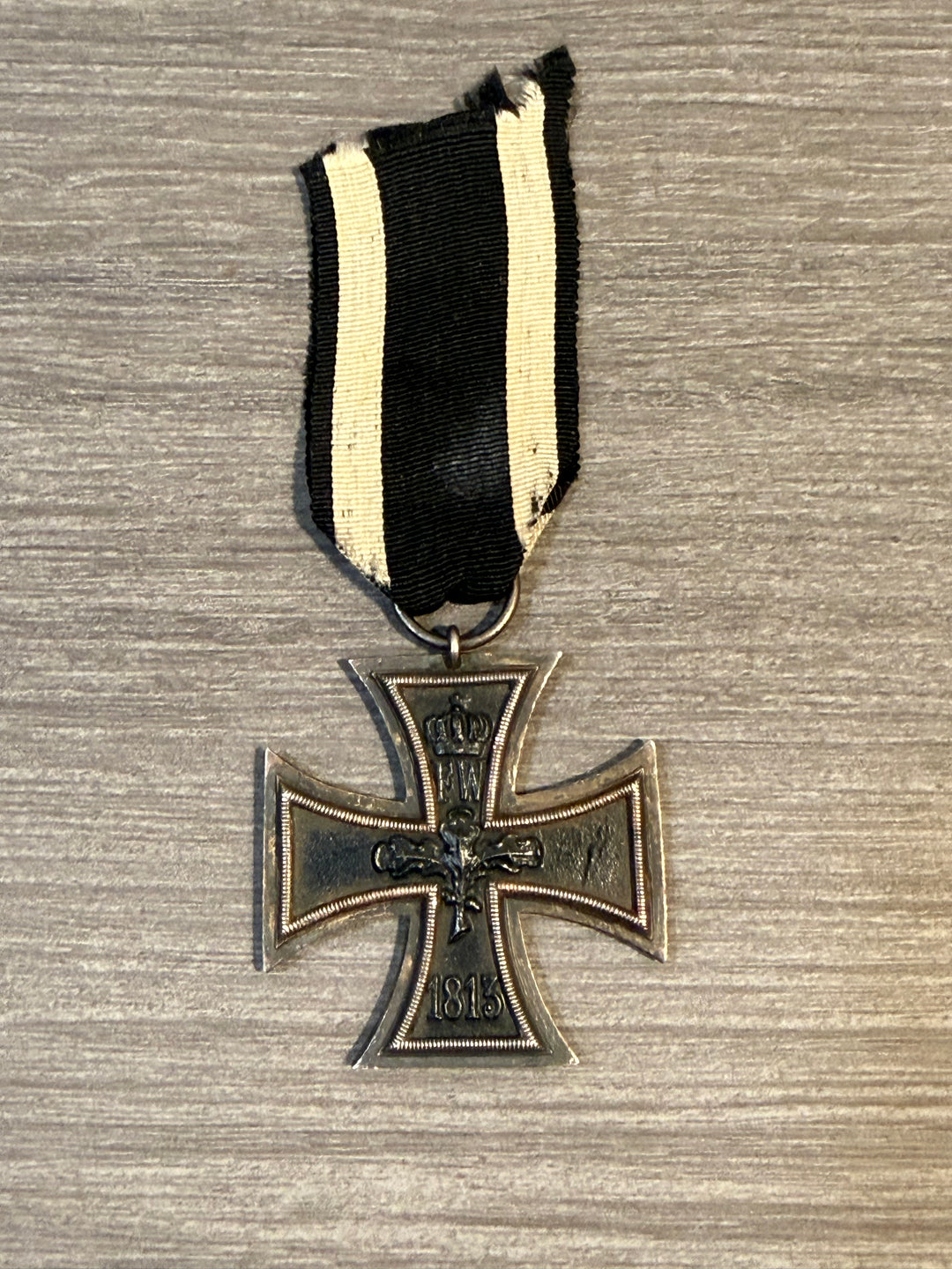 WWI German Iron Cross 2nd Class 1914 – Original EK2 w/ Ribbon