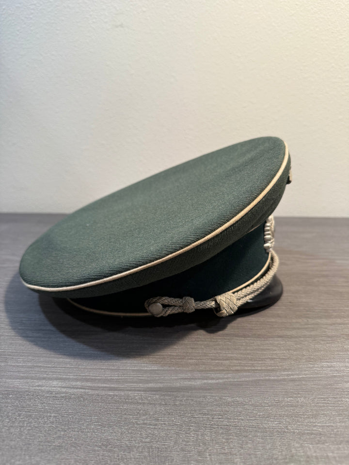 WWII German Heer Officer Visor Cap (Schirmmütze) – Untouched Original