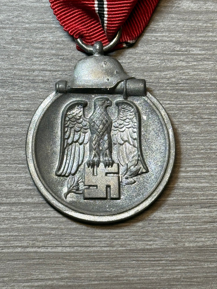 WWII German Eastern Front Medal “Winterschlacht im Osten 1941–42” – Original Ribbon
