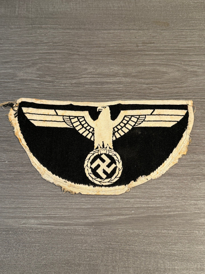 Original WWII German Sports Shirt Eagle – Cloth Insignia – Issued Example – Authentic