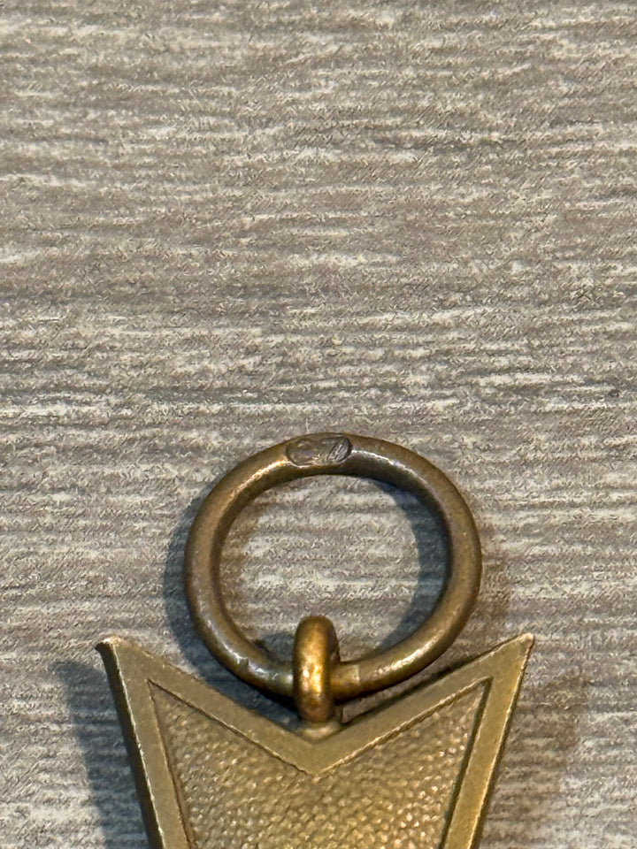 WWII German War Merit Cross 2nd Class – 1939 – Maker Marked “37”