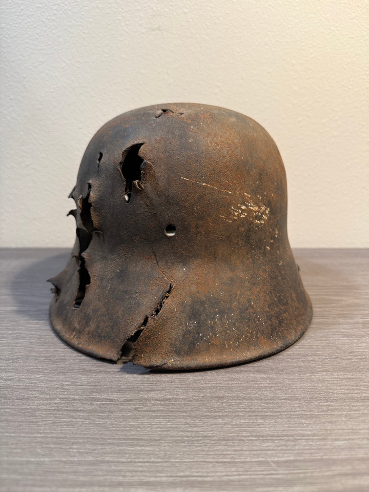Original WWI German M1916 Stahlhelm – SI66 – Battlefield Relic