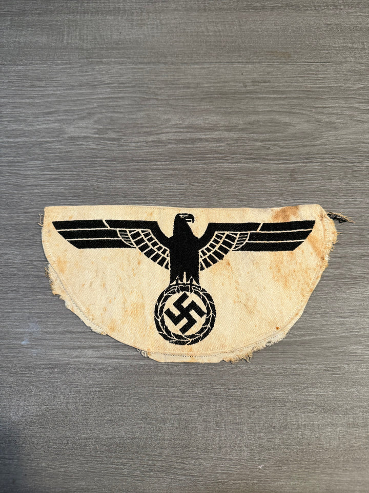 Original WWII German Sports Shirt Eagle – Cloth Insignia – Issued Example – Authentic