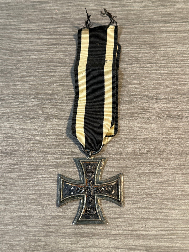WWI German Iron Cross 2nd Class – 1914 – Original w/ Ribbon
