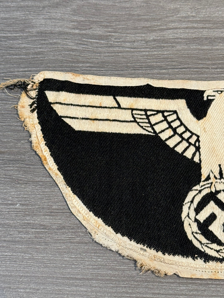 Original WWII German Sports Shirt Eagle – Cloth Insignia – Issued Example – Authentic