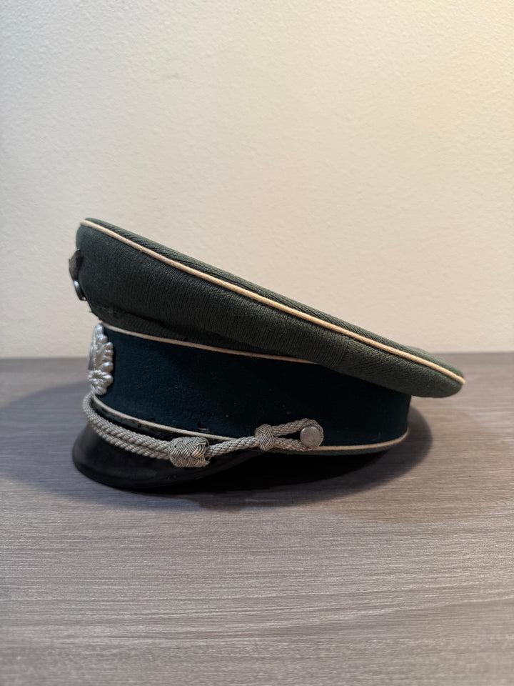 WWII German Heer Officer Visor Cap (Schirmmütze) – Untouched Original