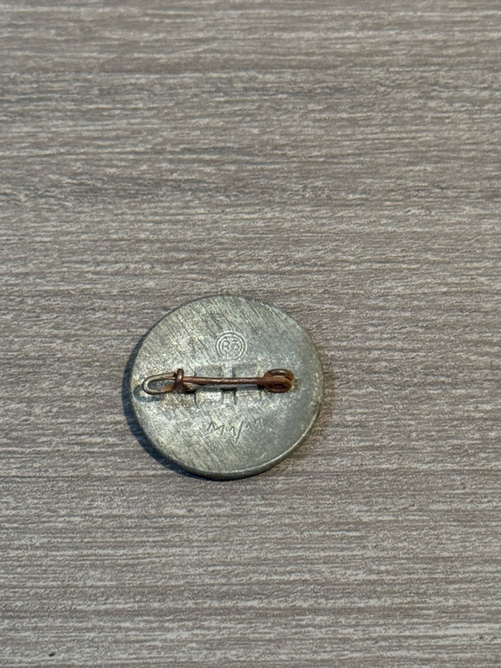 Original WWII German NSDAP Membership Pin – RZM M1/17 – Party Badge – Authentic