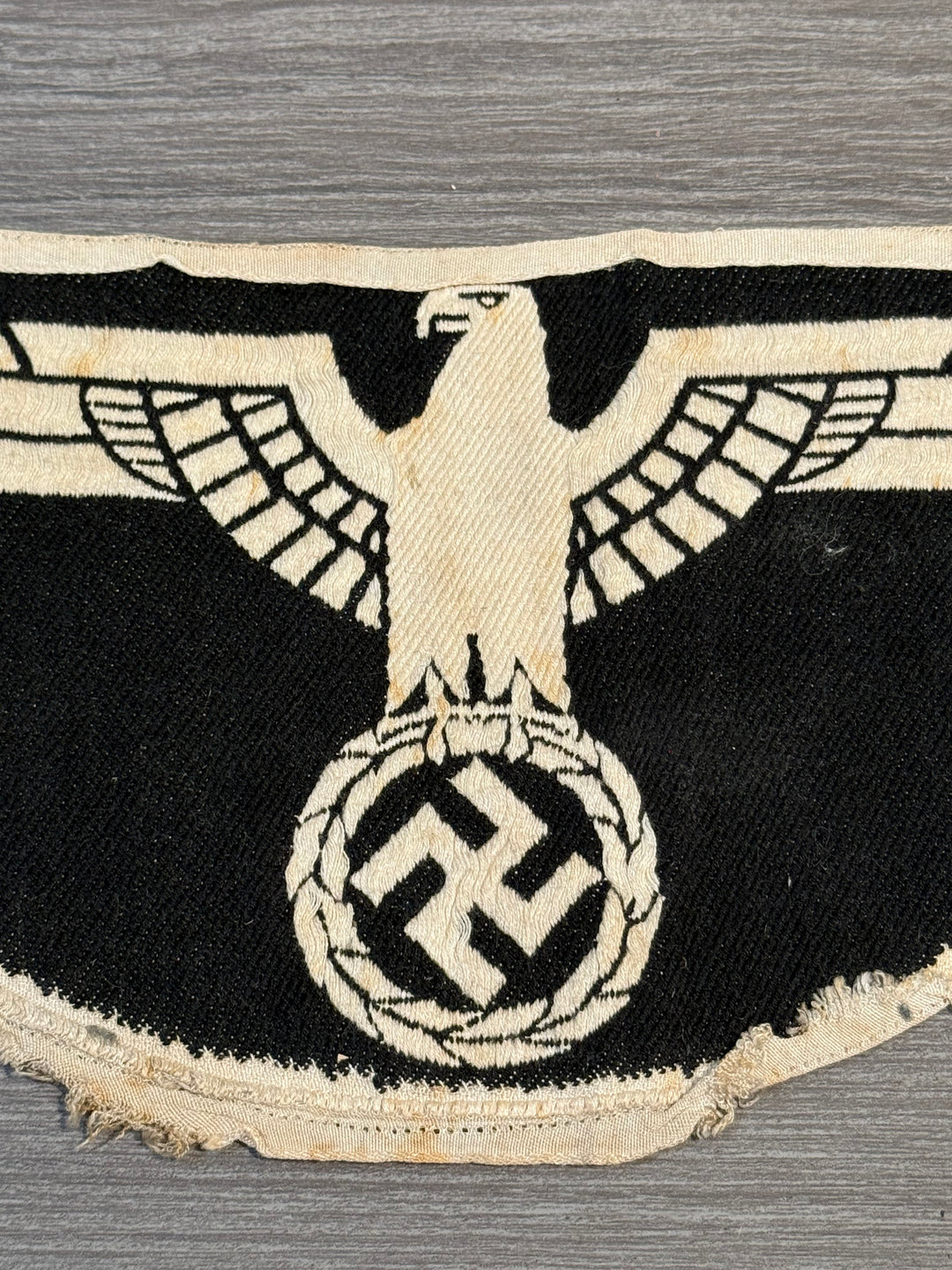 Original WWII German Sports Shirt Eagle – Cloth Insignia – Issued Example – Authentic