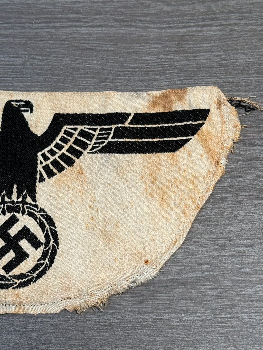 Original WWII German Sports Shirt Eagle – Cloth Insignia – Issued Example – Authentic