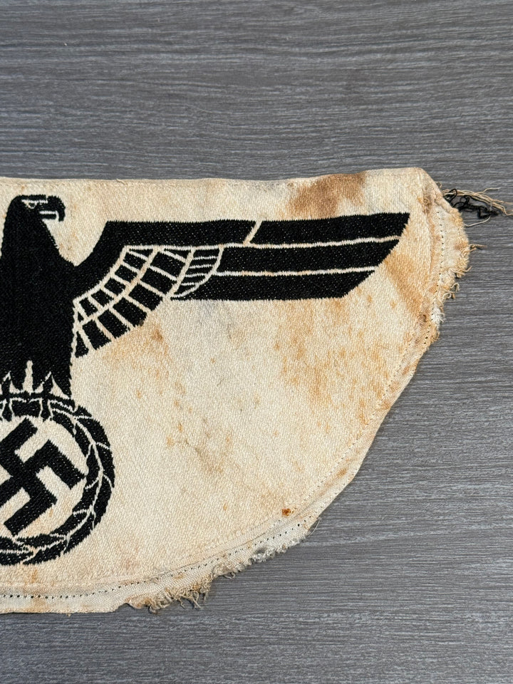 Original WWII German Sports Shirt Eagle – Cloth Insignia – Issued Example – Authentic
