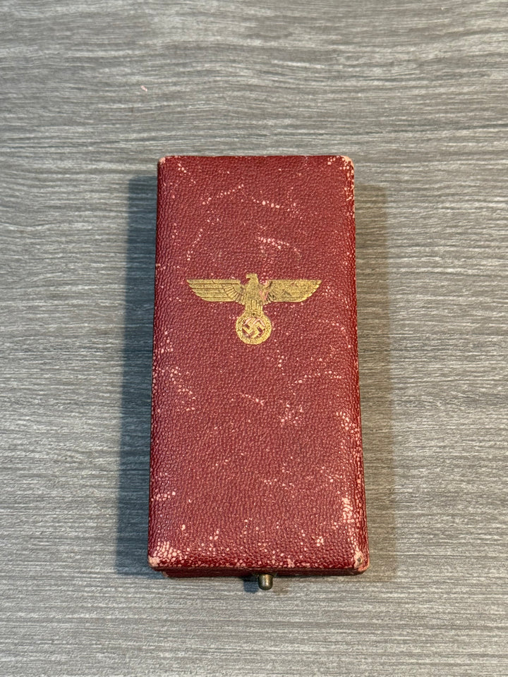 WWII German Sudetenland Medal w/ Case – 1 October 1938 – Deschler &amp; Sohn