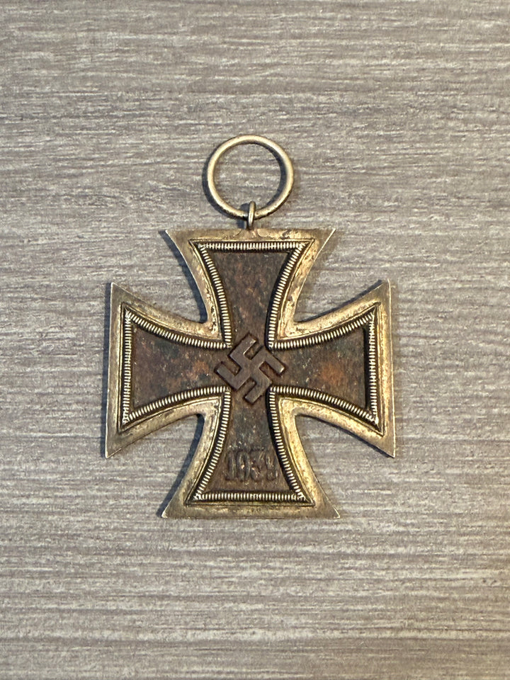 WWII German Iron Cross 2nd Class 1939 – Original EK2 Medal (No Ribbon)