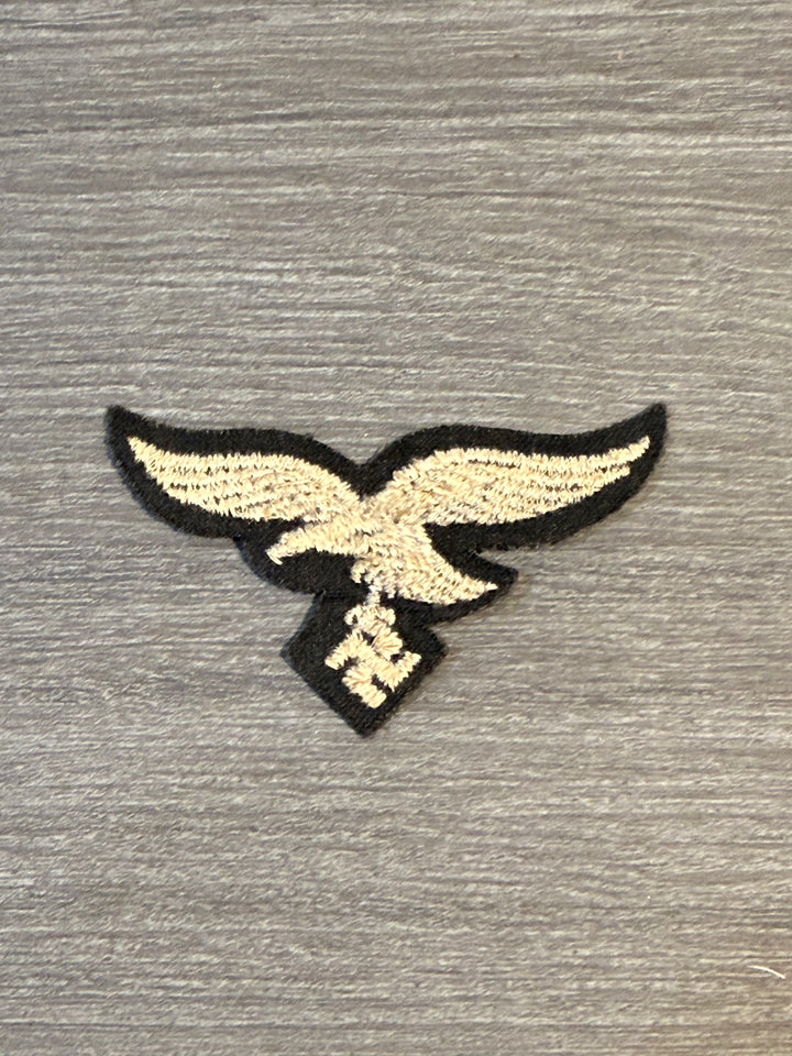 Original WWII German Luftwaffe Cap Eagle – Unissued – Cloth Insignia – Authentic