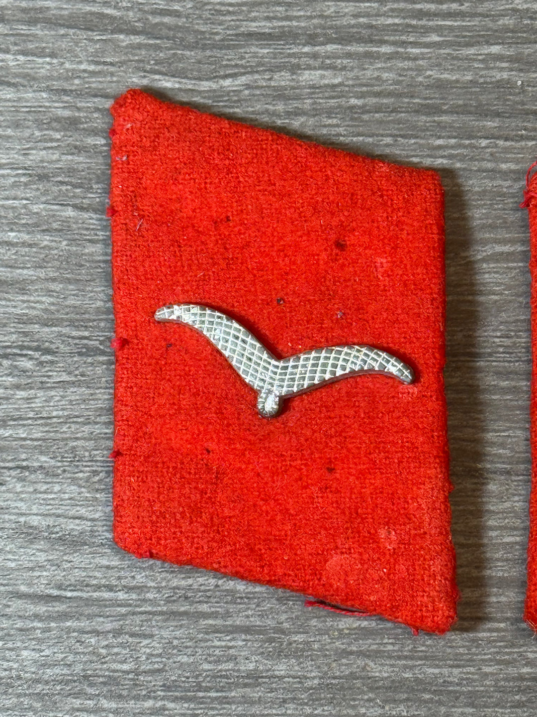 Original WWII German Luftwaffe Collar Tabs (Pair)