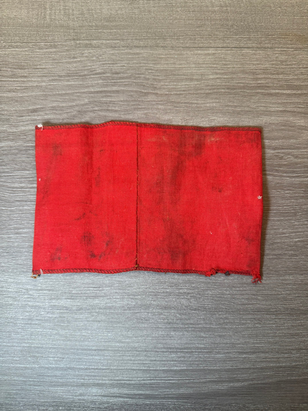 Original WWII German NSDAP Armband – RZM Tag Remnant – Multi-Piece Construction – Service Used