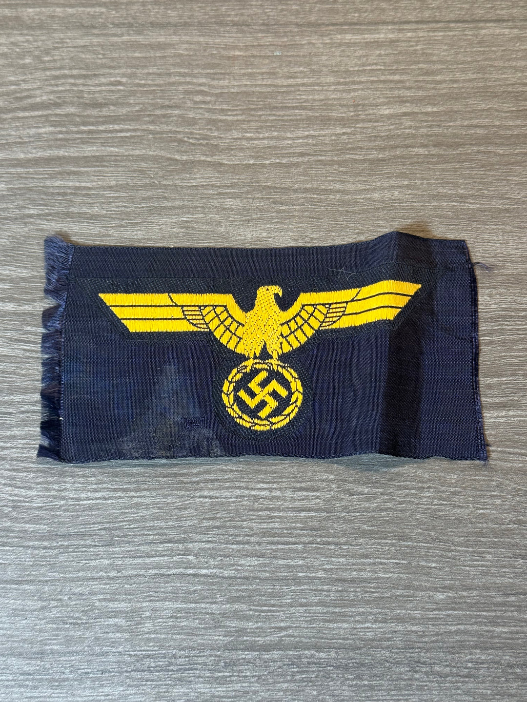 Original WWII German Kriegsmarine BeVo Breast Eagle – French Produced Variant