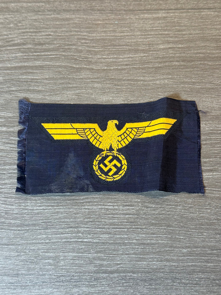 Original WWII German Kriegsmarine BeVo Breast Eagle – French Produced Variant