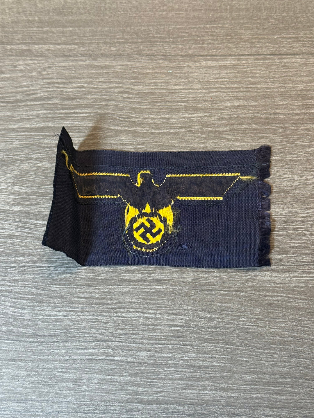 Original WWII German Kriegsmarine BeVo Breast Eagle – French Produced Variant