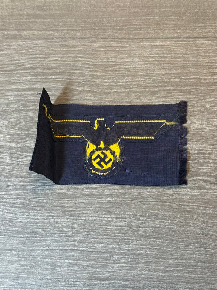 Original WWII German Kriegsmarine BeVo Breast Eagle – French Produced Variant
