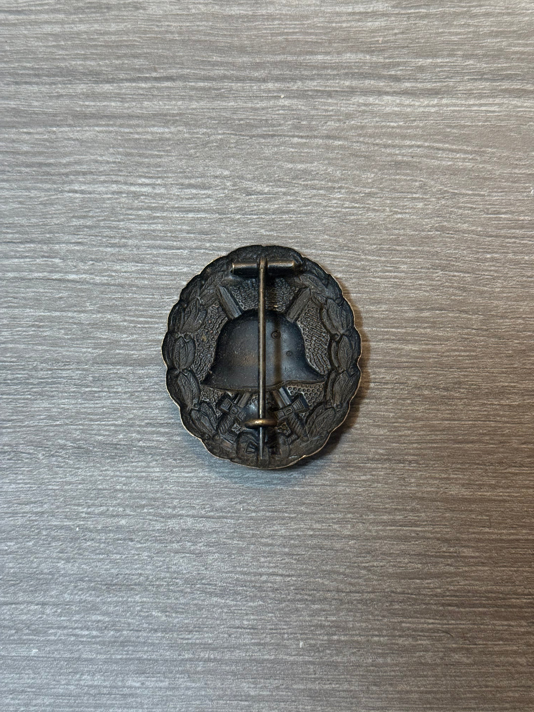 Original WWII German Black Wound Badge – Early Hollow Back Example