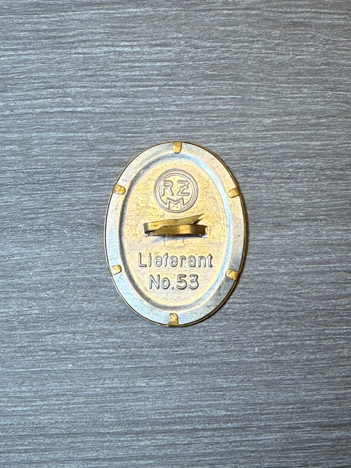 Original DAF German Labor Front Membership Badge – RZM M1/53