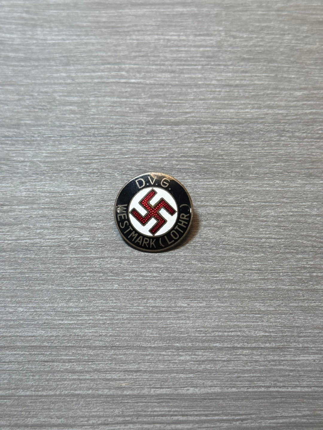 Original D.V.G. Membership Pin – Westmark (Lothr.) – REDO Saarlautern