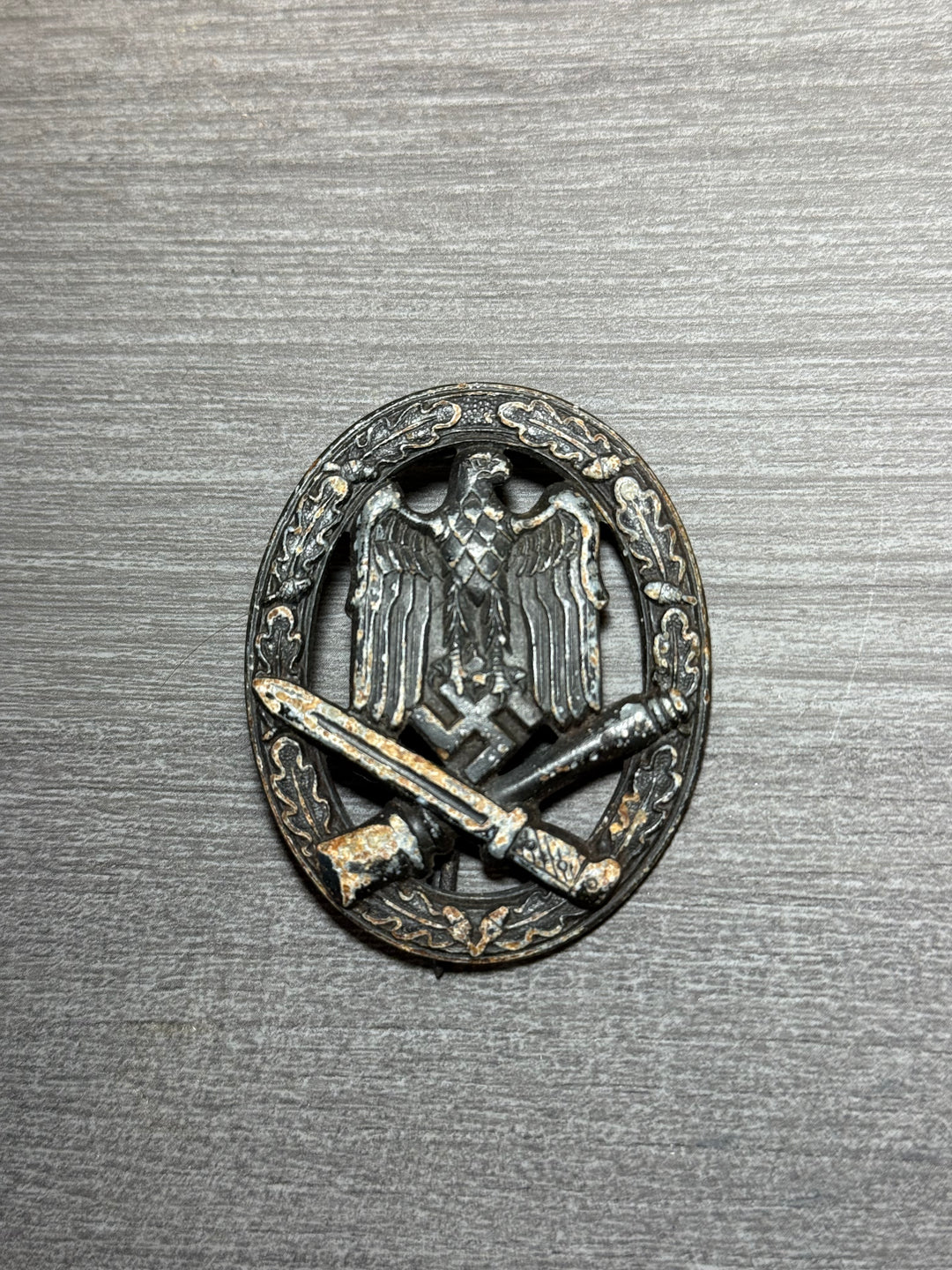 Original WWII German General Assault Badge – F.O. Maker