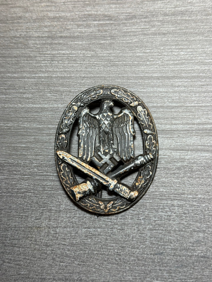 Original WWII German General Assault Badge – F.O. Maker