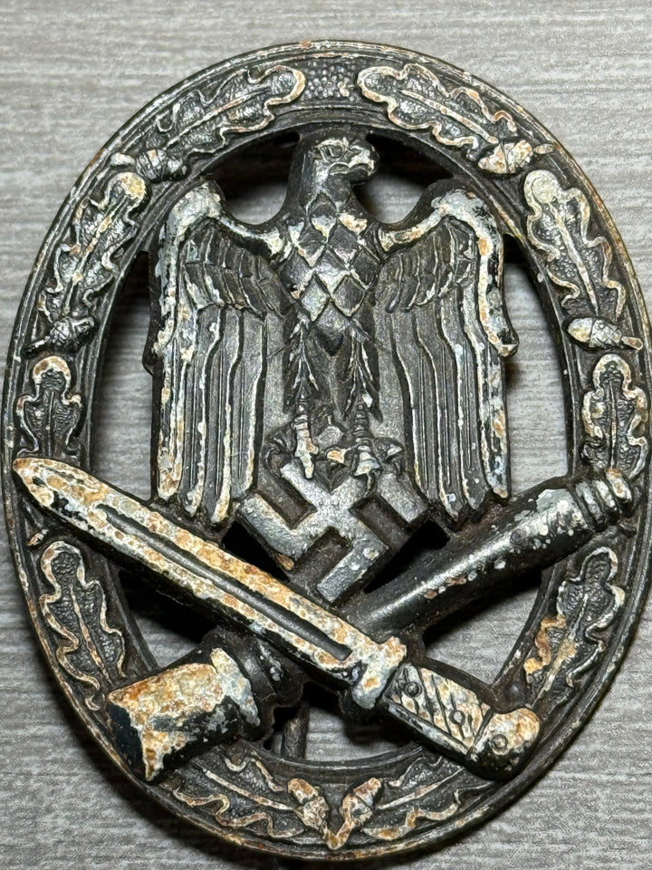 Original WWII German General Assault Badge – F.O. Maker