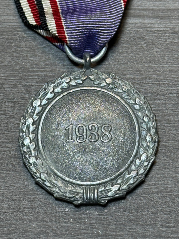 Original WWII German Luftschutz Medal 2nd Class – Air Defense Medal – 1938