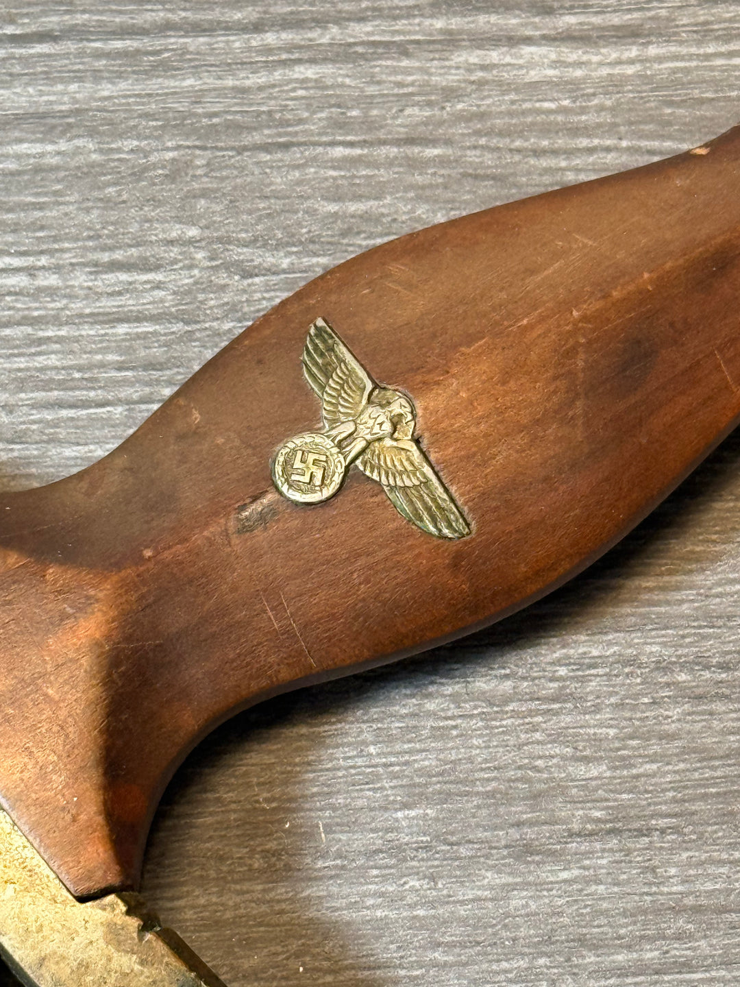Original WWII German SA Dagger – Wilh. Halbach, Solingen – Early Nickel Fittings – “Alles für Deutschland