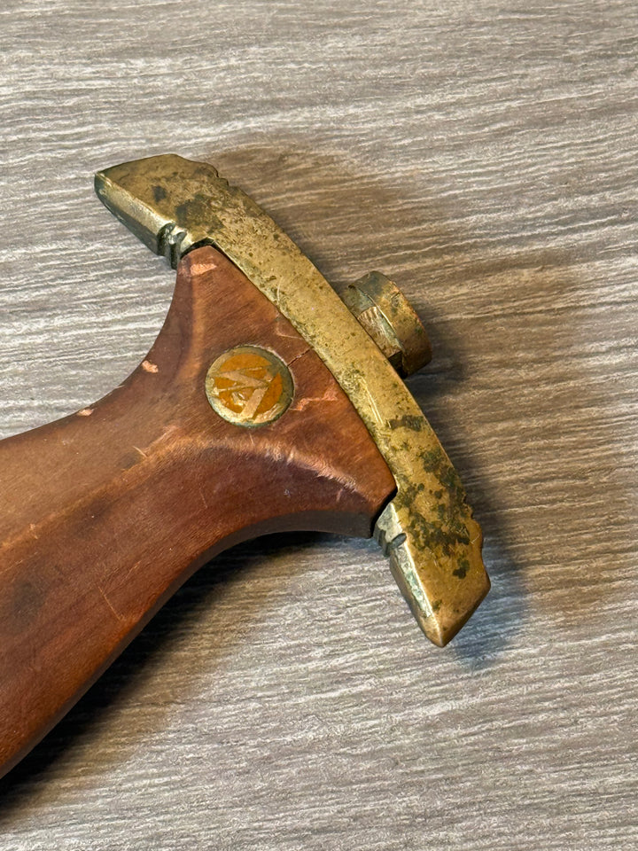 Original WWII German SA Dagger – Wilh. Halbach, Solingen – Early Nickel Fittings – “Alles für Deutschland